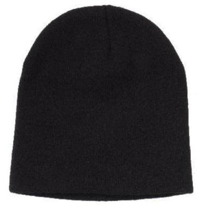 acrylic-beanies-nz-black-roll-down-headwear