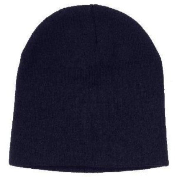 acrylic-beanies-nz-navy-roll-down-headwear