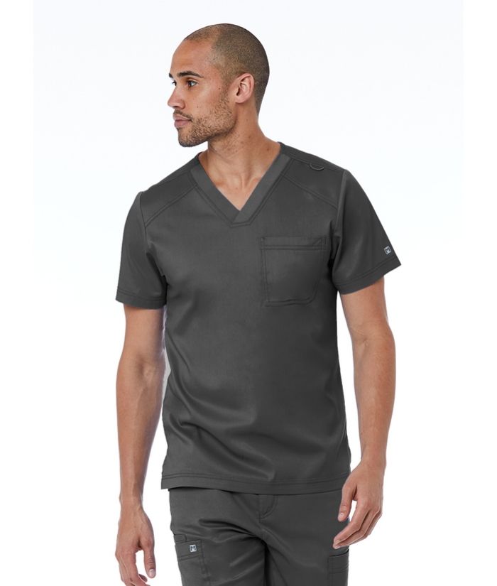 Matrix Mens Basic V-Neck Top - Uniforms and Workwear NZ - Ticketwearconz