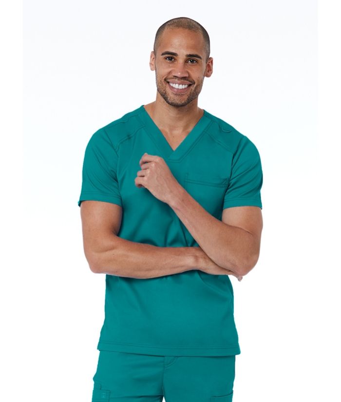 Matrix Mens Basic V-Neck Top - Uniforms and Workwear NZ - Ticketwearconz