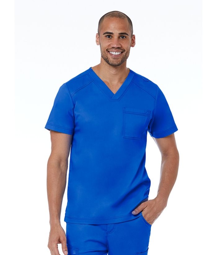 Matrix Mens Basic V-Neck Top - Uniforms and Workwear NZ - Ticketwearconz