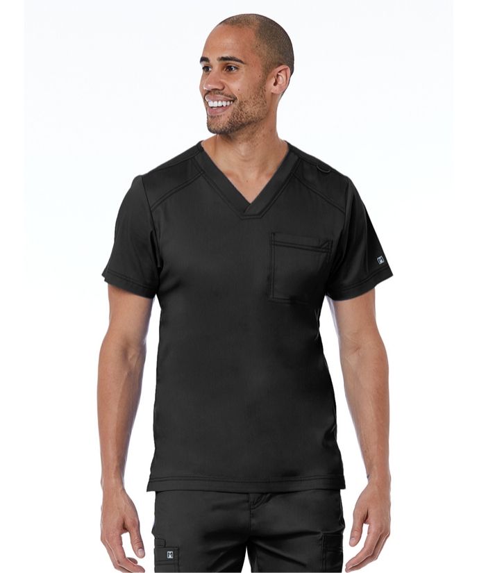 Matrix Mens Basic V-Neck Top - Uniforms and Workwear NZ - Ticketwearconz