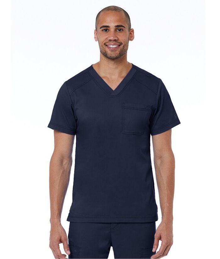 Matrix Mens Basic V-Neck Top - Uniforms and Workwear NZ - Ticketwearconz