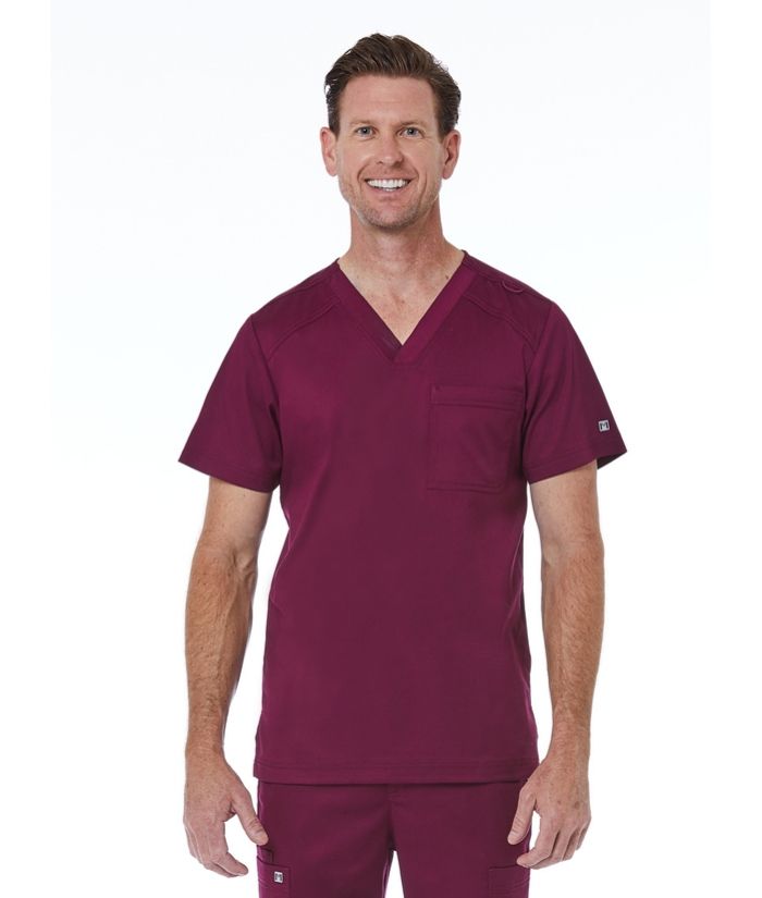 Matrix Mens Basic V-Neck Top - Uniforms and Workwear NZ - Ticketwearconz