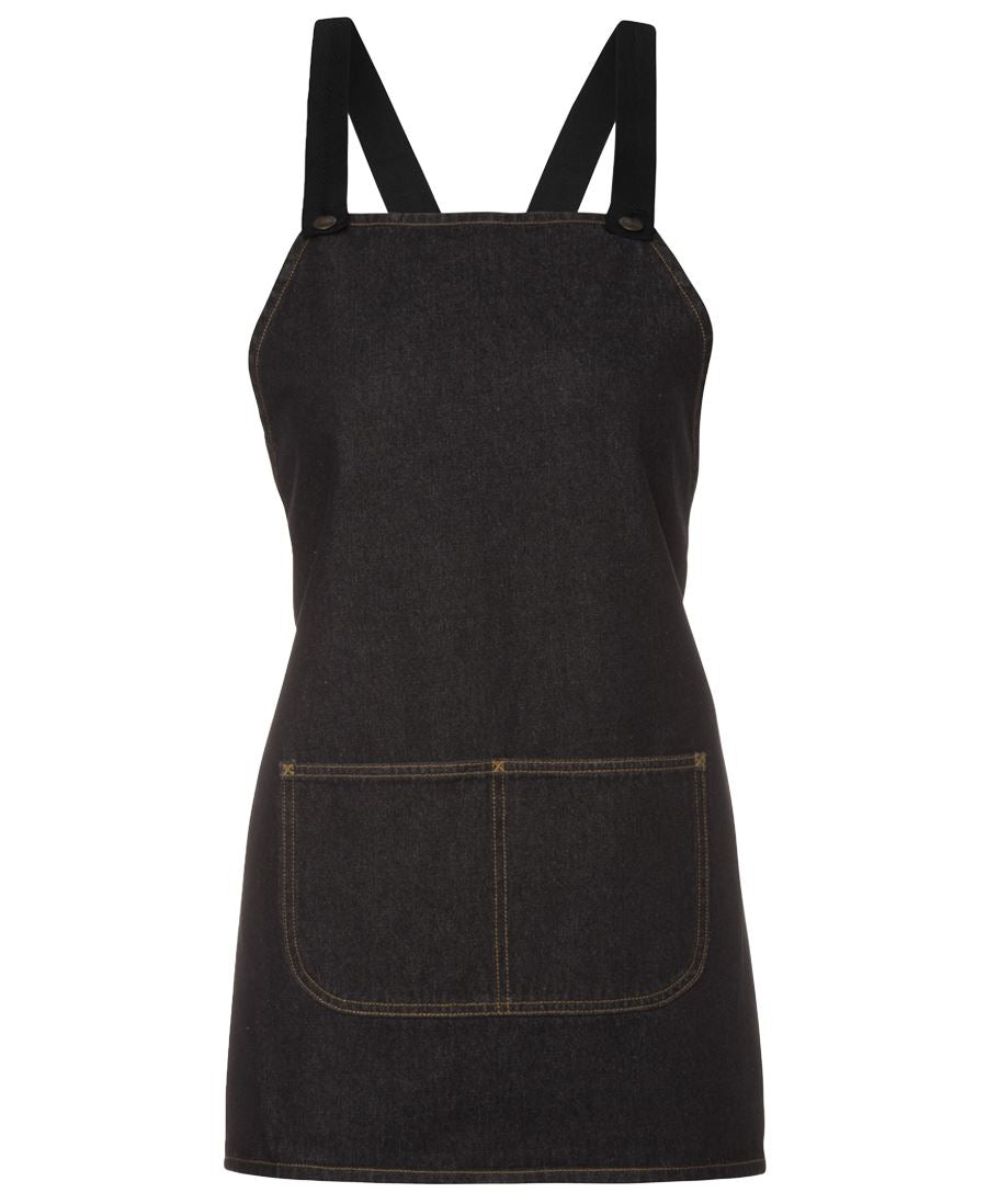 Cross Back Denim Apron