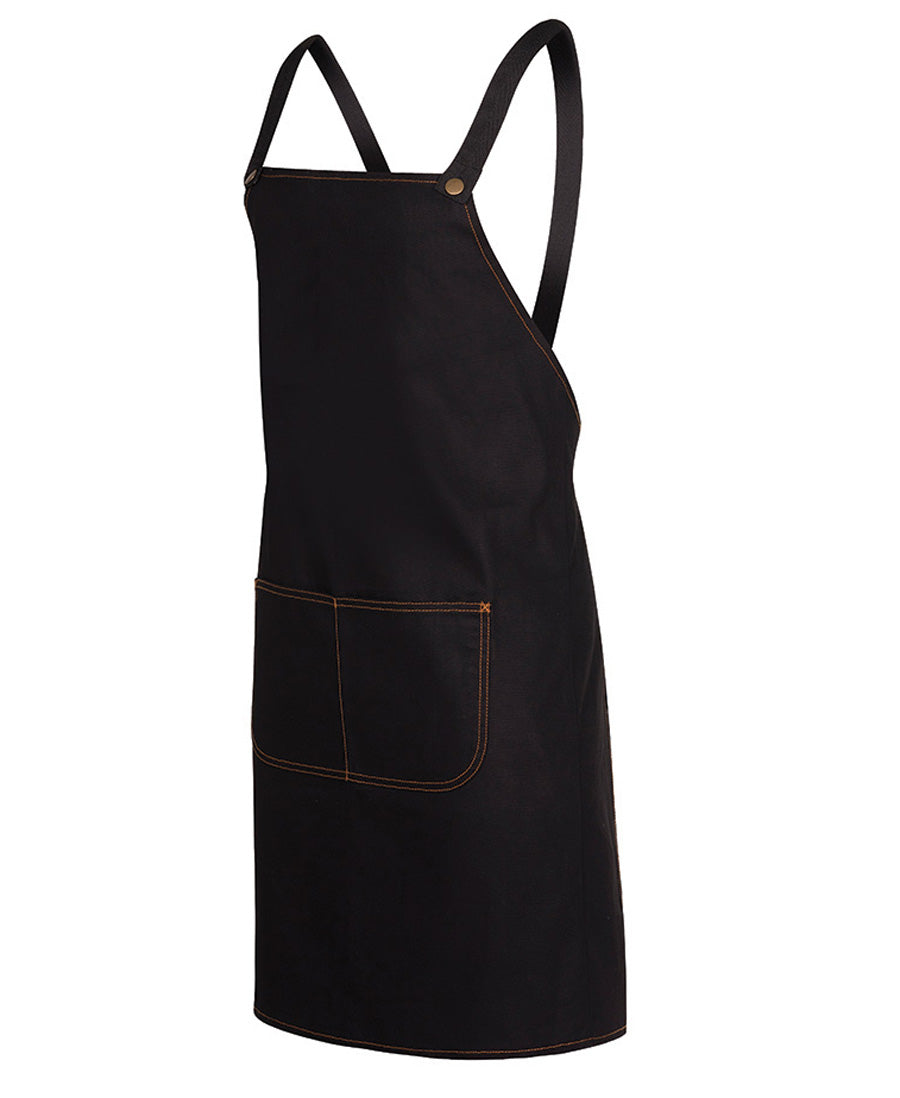 Cross Back Denim Apron - 85cm x 78cm