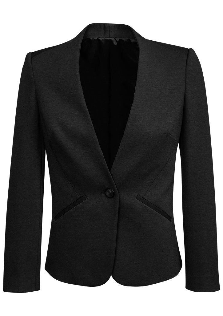 Ladies Collarless Jacket