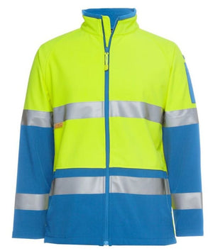 Hi Vis (D+N) Softshell Jacket - Uniforms and Workwear NZ - Ticketwearconz