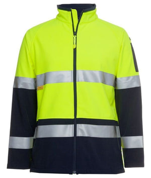 Hi Vis (D+N) Softshell Jacket - Uniforms and Workwear NZ - Ticketwearconz