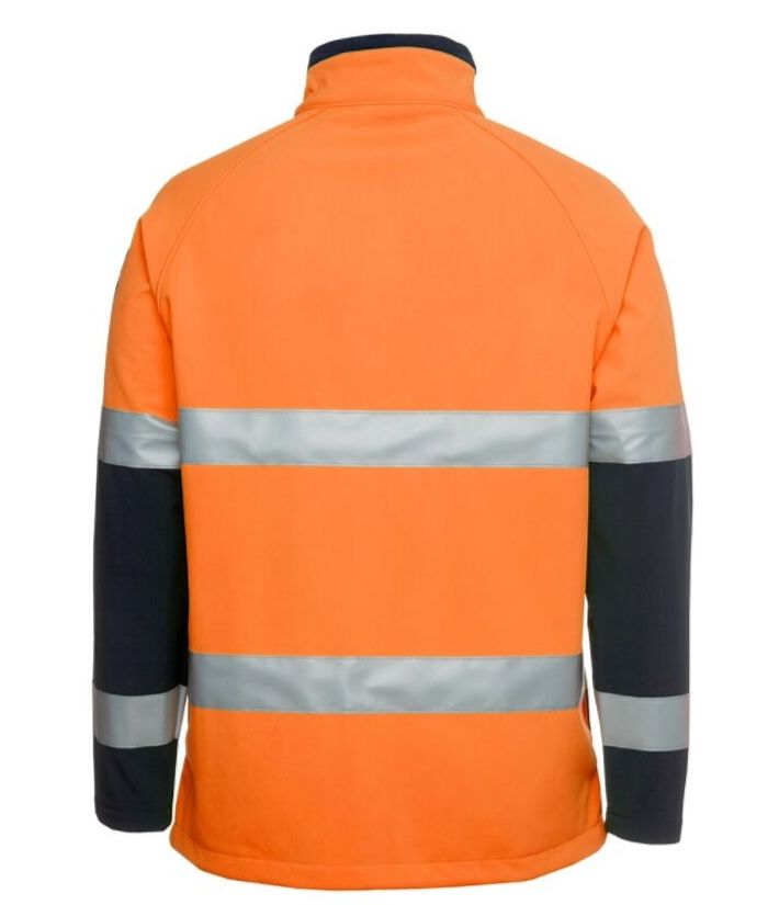 Hi Vis (D+N) Softshell Jacket - Uniforms and Workwear NZ - Ticketwearconz