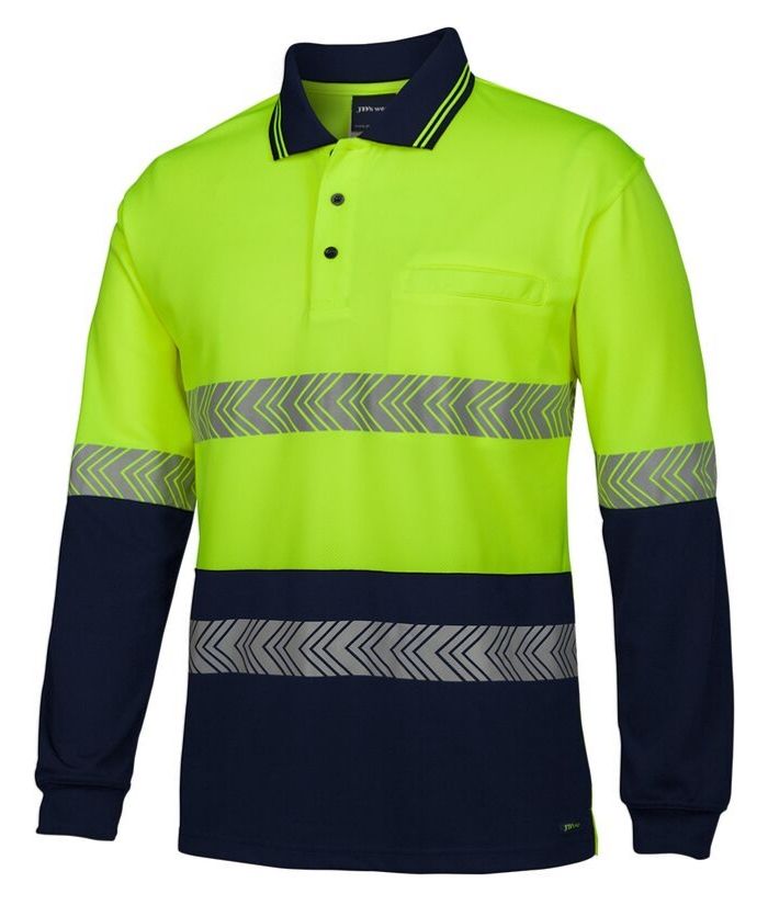 hi-vis-long-sleeve-taped-polo-segmented-tape-yellow-navy-builders-plumbers-electricians-uniforms
