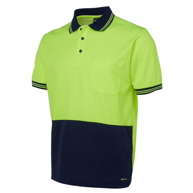 Hi Vis Cotton Back Polo-6hps