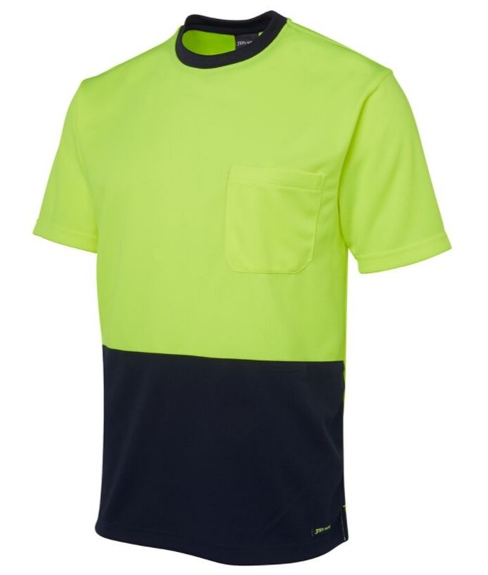 Hi Vis Traditional Tee - Uniforms and Workwear NZ - Ticketwearconz