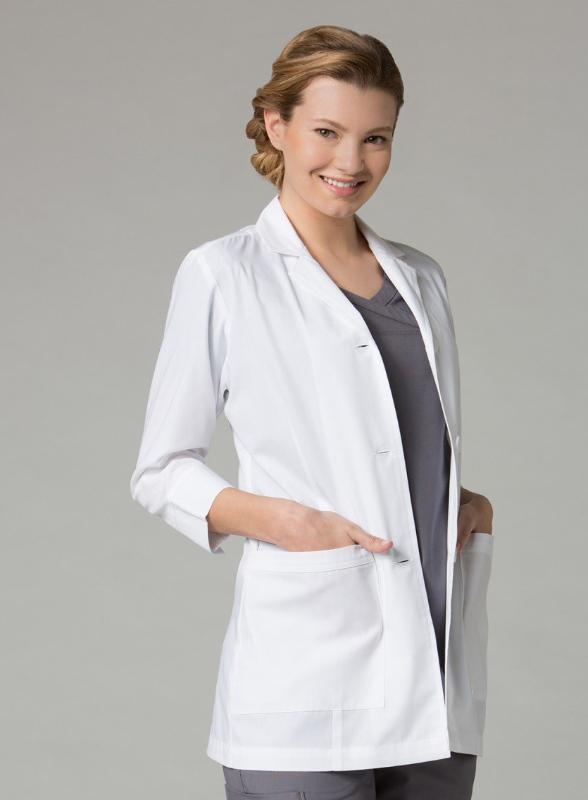 coats-7126-Women&#39;s 3/4 Sleeve Lab Coat