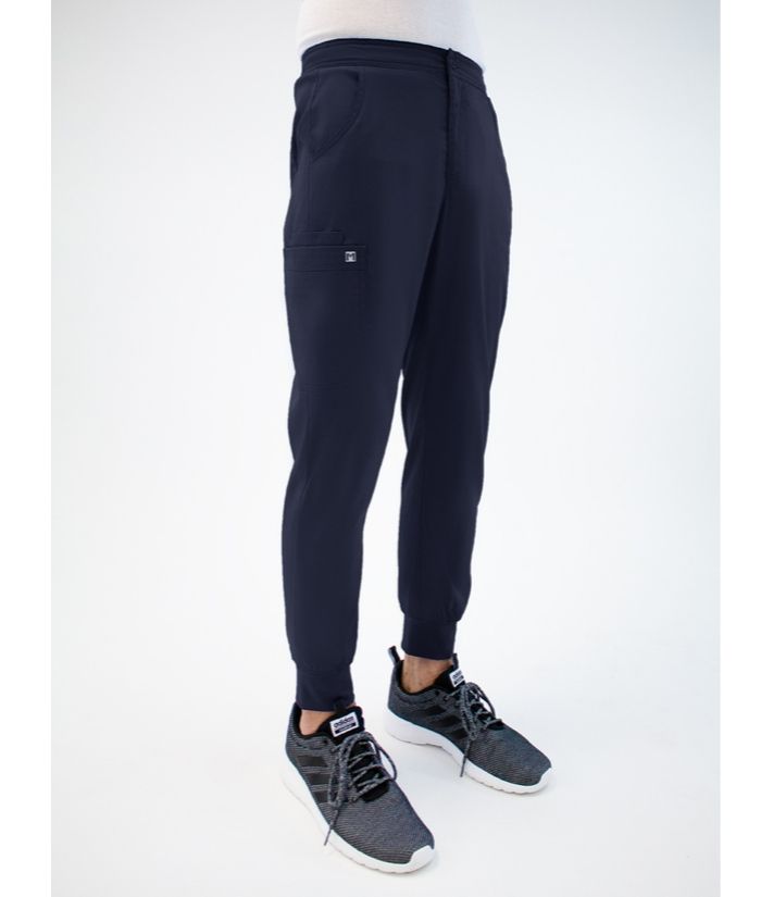 Matrix Mens Half Elastic Waistband Jogger Pant - Uniforms and Workwear NZ - Ticketwearconz