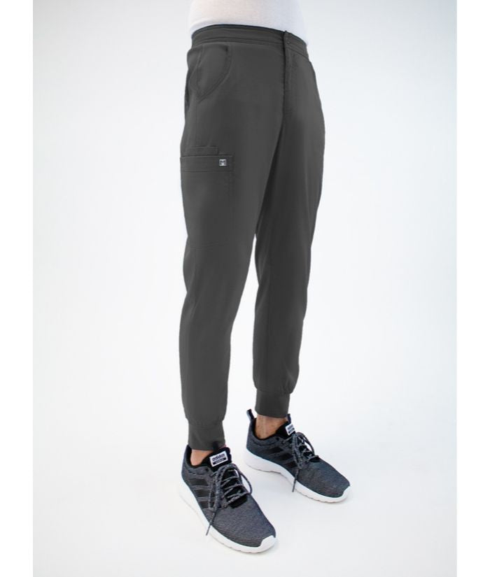 Matrix Mens Half Elastic Waistband Jogger Pant - Uniforms and Workwear NZ - Ticketwearconz