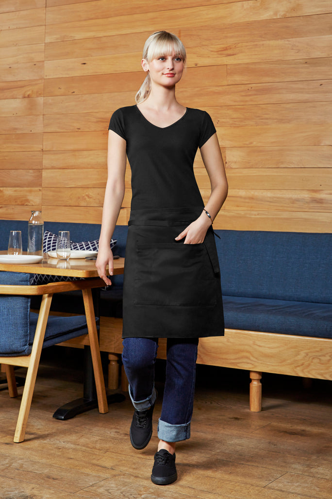 Short Waisted Apron - Uniforms and Workwear NZ - Ticketwearconz