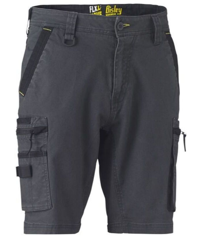 Flex & Move Stretch Utility Zip Cargo Short - Uniforms and Workwear NZ - Ticketwearconz