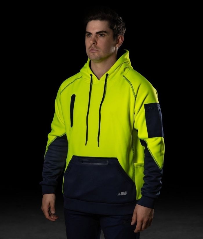 Bad Waterproof Rain-Defend Pullover Hoodie - Uniforms and Workwear NZ - Ticketwearconz