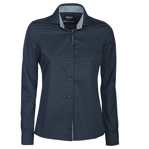 Baltimore Ladies Long Sleeve Shirt - Uniforms and Workwear NZ - Ticketwearconz