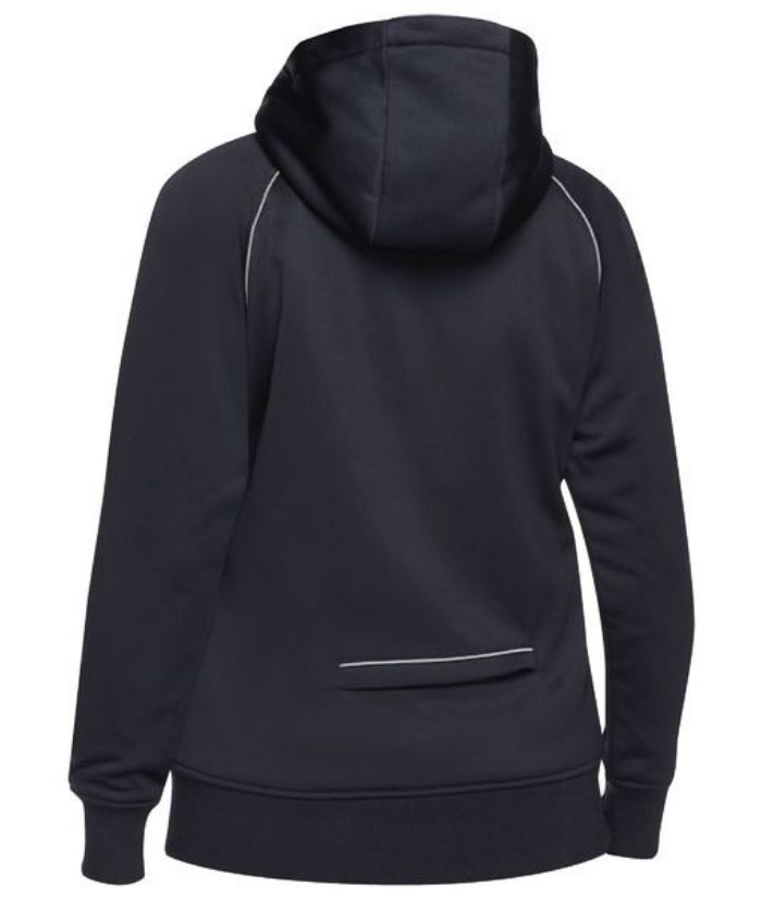 Womens Fleece Zip Front Hoodie with Sherpa Lining - Uniforms and Workwear NZ - Ticketwearconz