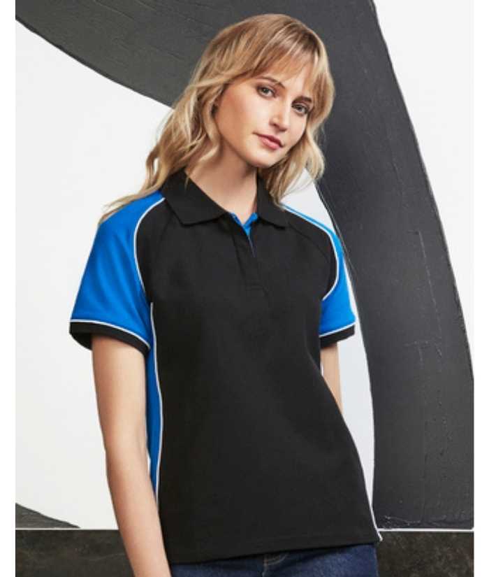 Biz-collection-womens-nitro-polo-P10122-black-royal-white-industry