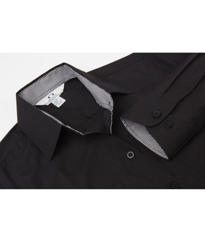 Bondi Mens Long Sleeve Shirt - Uniforms and Workwear NZ - Ticketwearconz