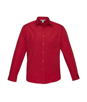 Bondi Mens Long Sleeve Shirt - Uniforms and Workwear NZ - Ticketwearconz