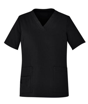 Womens Avery Easy Fit V-Neck Scrub Top - Uniforms and Workwear NZ - Ticketwearconz