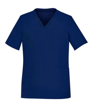 Womens Avery Easy Fit V-Neck Scrub Top - Uniforms and Workwear NZ - Ticketwearconz