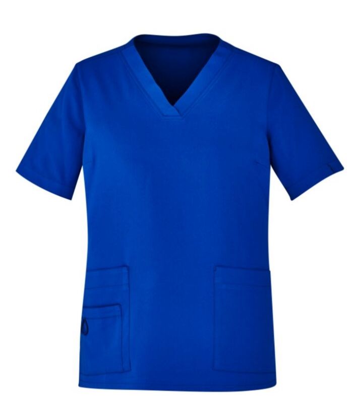 Womens Avery Easy Fit V-Neck Scrub Top - Uniforms and Workwear NZ - Ticketwearconz