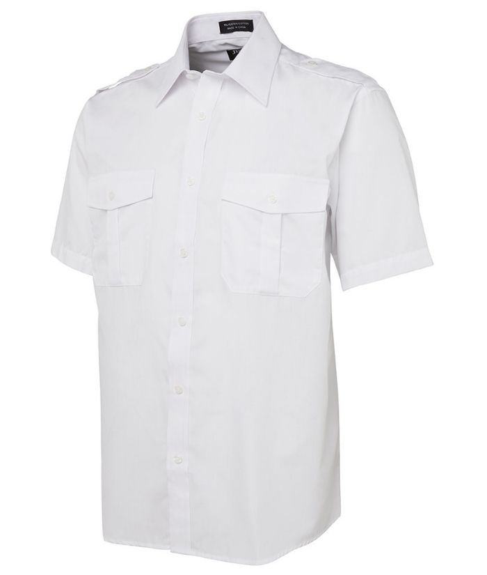 Epaulette Shirt Short Sleeve - Uniforms and Workwear NZ - Ticketwearconz