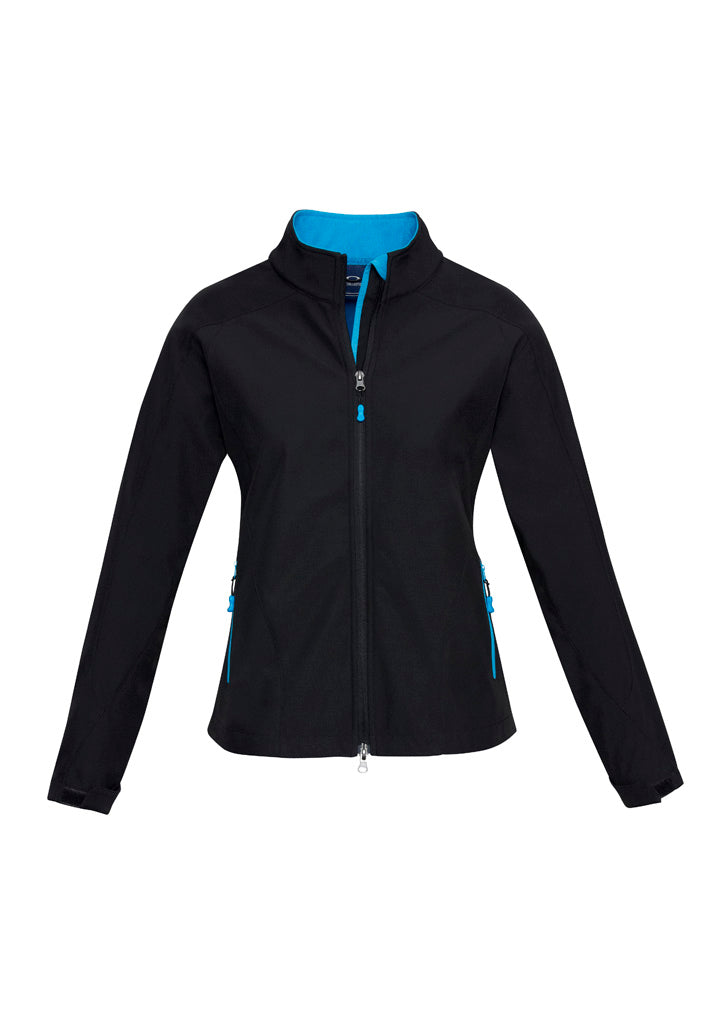 Geneva Ladies Soft Shell Jacket - Uniforms and Workwear NZ - Ticketwearconz