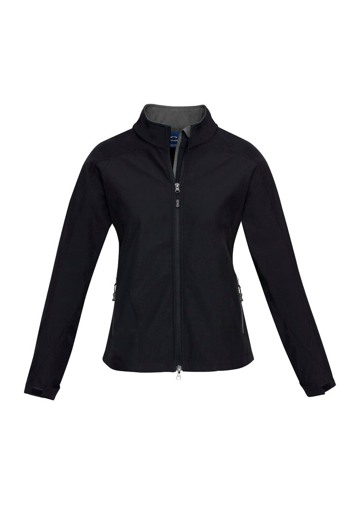 Geneva Ladies Soft Shell Jacket - Uniforms and Workwear NZ - Ticketwearconz