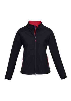 Geneva Ladies Soft Shell Jacket - Uniforms and Workwear NZ - Ticketwearconz