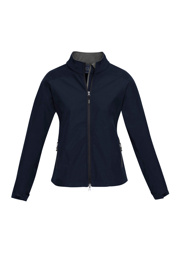 Geneva Ladies Soft Shell Jacket - Uniforms and Workwear NZ - Ticketwearconz