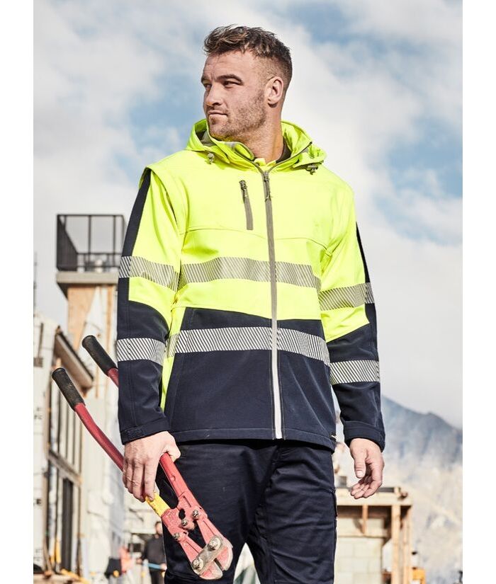 hi-vis-segmented-taped-stretch-soft-shell-jacket-vest-combo-stretch