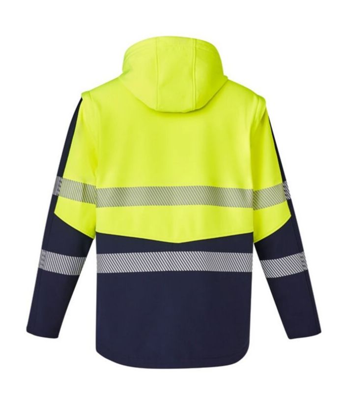 Unisex 2 in 1 Stretch Softshell Taped Jacket - Uniforms and Workwear NZ - Ticketwearconz