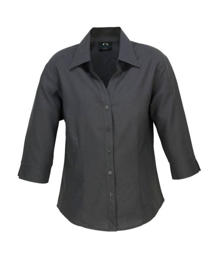 Ladies Plain Oasis 3/4 Sleeve Shirt - Uniforms and Workwear NZ - Ticketwearconz