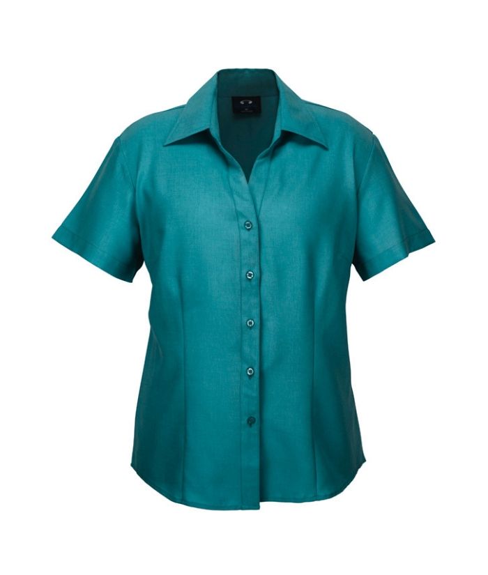 Ladies Plain Oasis Short Sleeve Shirt - Uniforms and Workwear NZ - Ticketwearconz