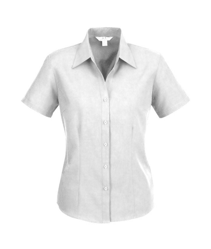 Ladies Plain Oasis Short Sleeve Shirt - Uniforms and Workwear NZ - Ticketwearconz