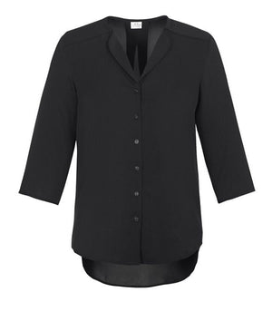 Lily Ladies Longline Blouse - Uniforms and Workwear NZ - Ticketwearconz