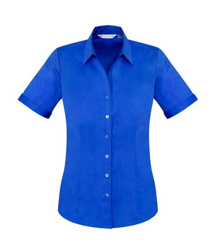 Ladies Monaco Short Sleeve Shirt - Uniforms and Workwear NZ - Ticketwearconz