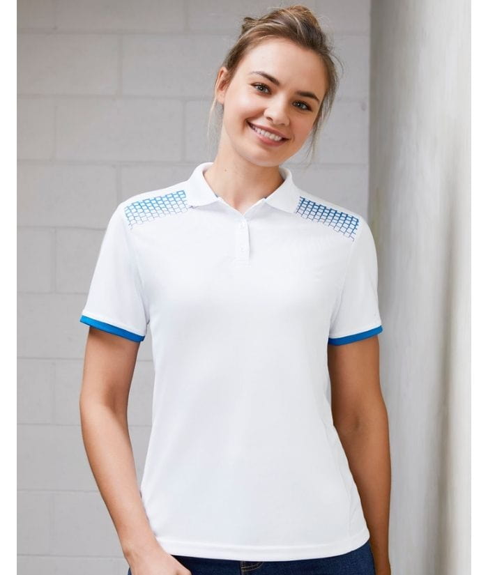 P900LS-ladies-womens-galaxy-short-sleeve-polo-white-royal