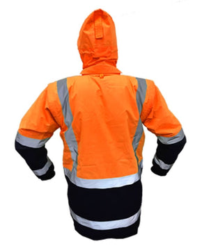 StormPro Lined D/N Vest with Zip-off Sleeves & Hood - Uniforms and Workwear NZ - Ticketwearconz