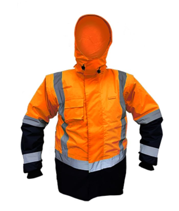 StormPro Lined D/N Vest with Zip-off Sleeves & Hood - Uniforms and Workwear NZ - Ticketwearconz