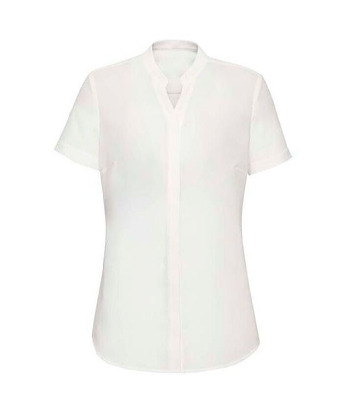 Womens Juliette Short Sleeve Blouse - Uniforms and Workwear NZ - Ticketwearconz