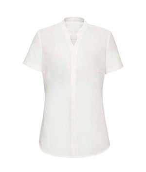 Womens Juliette Short Sleeve Blouse - Uniforms and Workwear NZ - Ticketwearconz