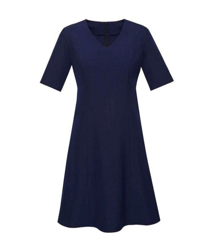 Womens Siena Extended Sleeve Dress - Uniforms and Workwear NZ - Ticketwearconz