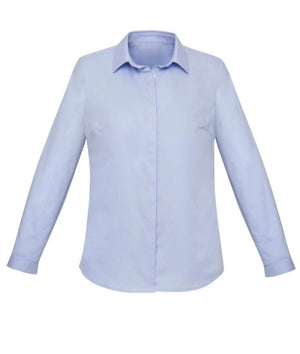 Womens Charlie Long Sleeve Chambray Shirt - Uniforms and Workwear NZ - Ticketwearconz